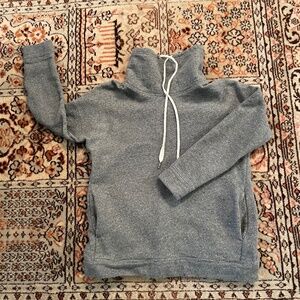 J.CREW Grey Funnel Neck Sweatshirt Size Extra Small